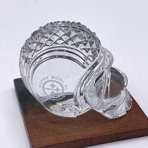 Waterford Crystal Pittsburgh Steelers Super Bowl XL Champions Helmet 420/2000